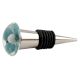 Sea Green Glass Wine Stopper (Set Of Two piece)